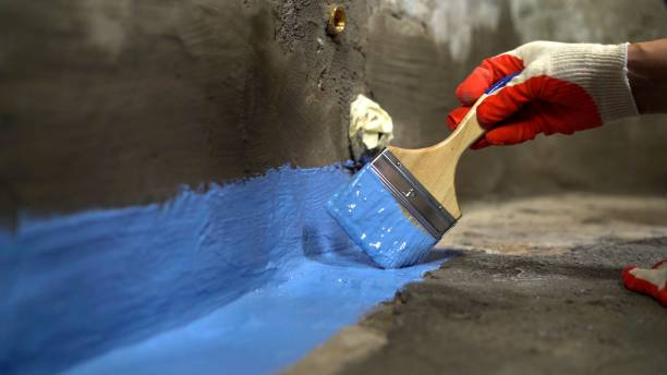 SJ Waterproofing Pros commercial waterproofing team near Mears, MI
